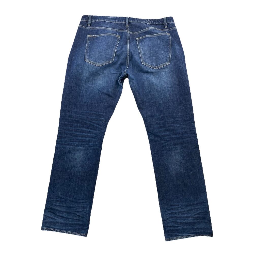 Vigoss Jeans Lennon 341 Straight Size 40 x 32" Inseam Blue Distressed X10